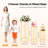 3 Pcs Gold Metal Flower Stand - Elegant Column Decor for Weddings & Events