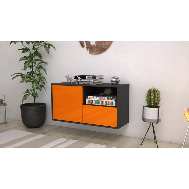 Pomroy TV Stand, Orange