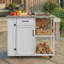 Chariot de cuisine verrouillable pour l'extérieur-1866813986