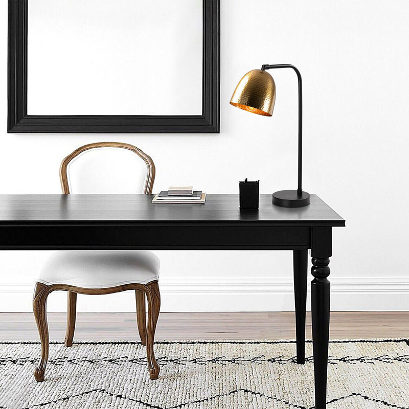 Lampe de bureau METAL BODY, Noir rétro