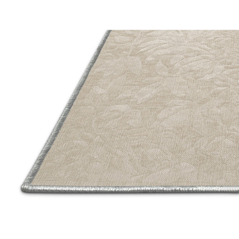Tapis beige lavable à la machine, Tapis de couloir 2 pi x 4 pi