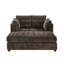Chaise longue d'intérieur 67 po en chenille-767698118