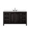Meuble-lavabo simple 60 po avec plateau en quartz Daria-100481518-100481521-100501782