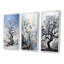 «White Tree Harmony Landscape», 3 pièces sur toile-2091437688-2091437689