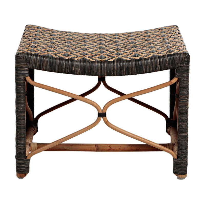 Bennet Rattan Accent Stool