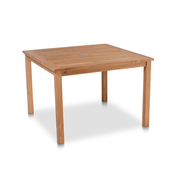 Knightly Teak Solid Wood Dining Table