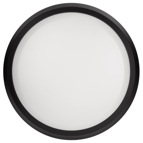Pylus Outdoor Round Wall Light 1100lm Bulkhead IP54 LED Integrated Exterior Light