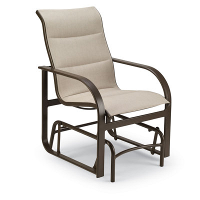 Key West Padded Sling Glider Lounge Chair