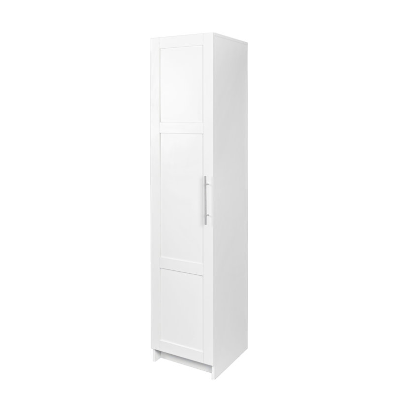 Armoire de rangement murale empilable avec tablettes réglables - Buffet en bois