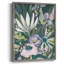 Purple Jungle Garden I Framed Print - Solid Wood-2045581225