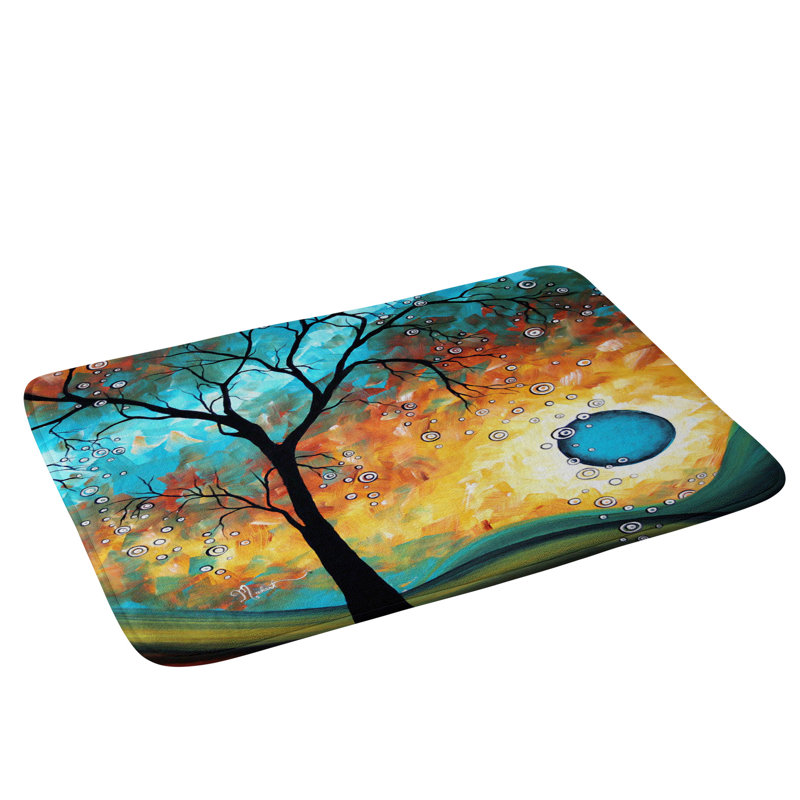 Tapis pour salle de bain burn