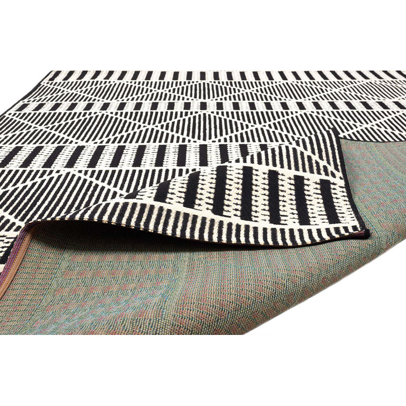Geometric Hand Woven Indoor / Outdoor Area Rug, Rectangle 160 x 235cm