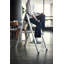 Escabeau léger pliant en aluminium à 3 marches Slim Step-381146197