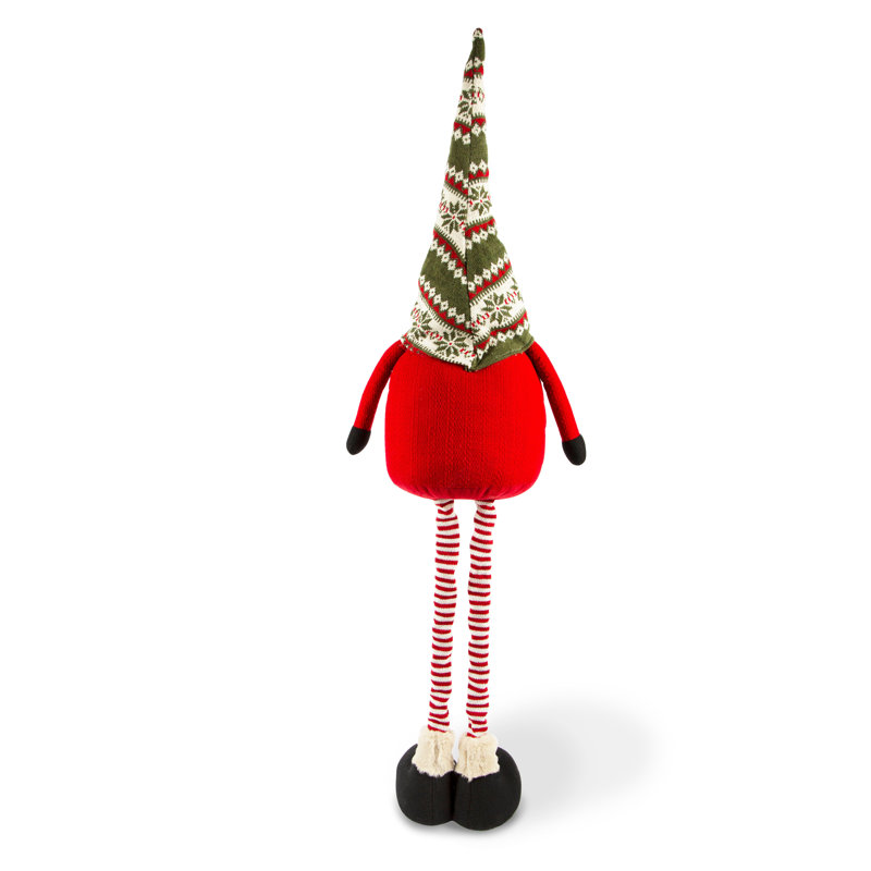 Excelsa decorative bearded gnome Gnomo polyester multicolor, 41.7cm H x 18.1cm W x 22cm D