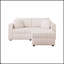 Canapé modulaire pour 2 personnes avec levage hydraulique, confortable et élégant, qui s'adapte à tous les repose-pieds-1097397752