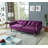 Silvester 75" Velvet Square Arm Sofa Bed Sleeper Love Seat-401219486