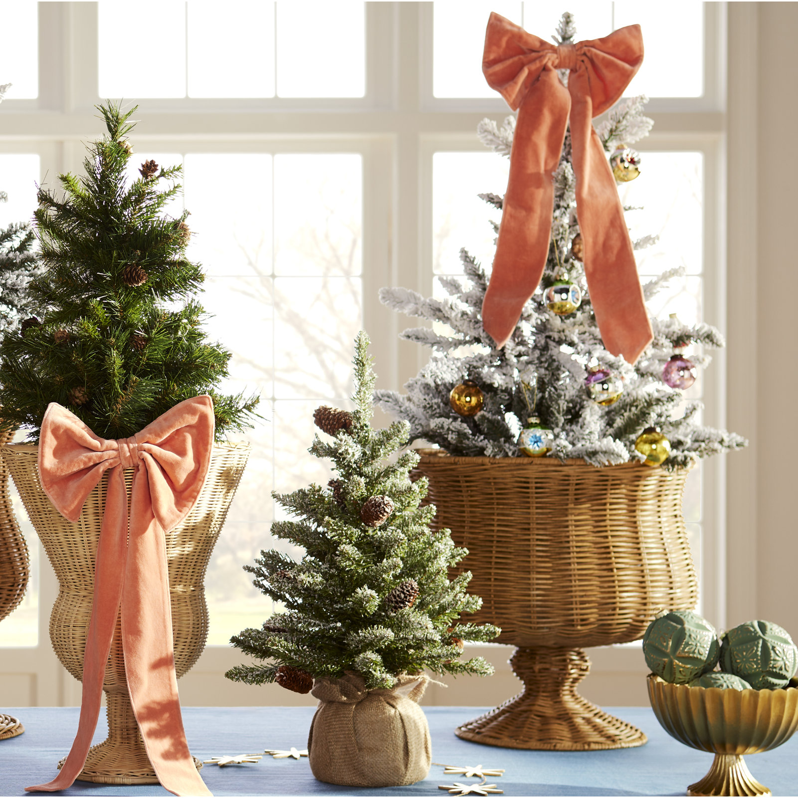 Lighted Artificial Christmas Tree, 3' H