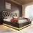 Upholstered Storage Bed With LED and Charging Outlets-1014061606-1022141208