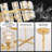 Lorett Modern 48 inch Round Chandelier Light Fixture-564533181