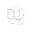 79cm Sideboard