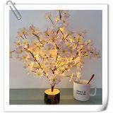 Artificial Tree For Table Decor, 2FT Birch Tree With LED Lights, Warm White Fairy Lights Spirit Tree Lamp For Home Indoor Tabletop Centerpiece, Battery Powered, Timer