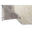 Free Your Soul Wool Striped Area Rug in White/Gray-67144657
