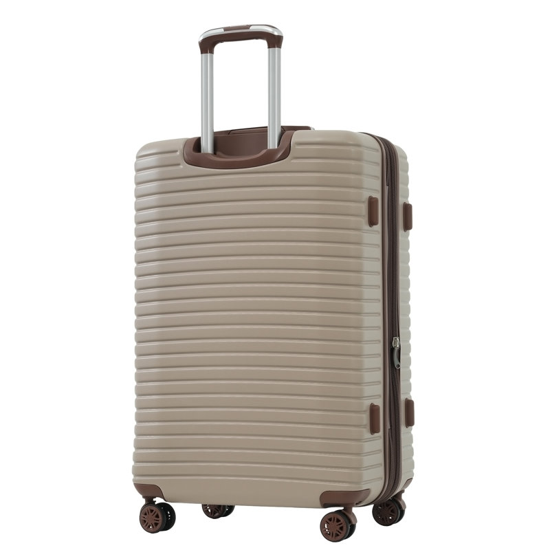 Ensemble de valises 4 pièces, H 29,1 po x l 18,3 po x P 12 po, Kaki
