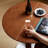Walnut Round Solid Wood Dining table