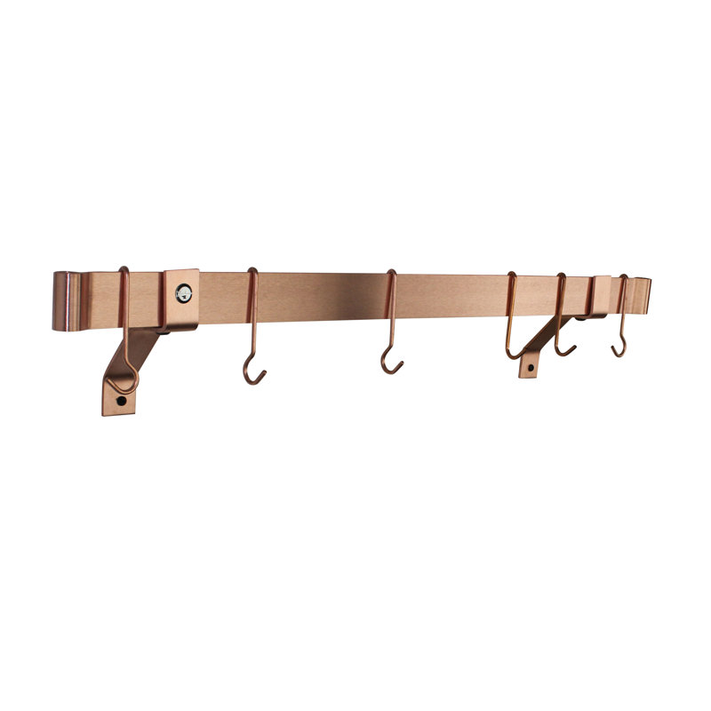 Handcrafted Wall Mounted Pot Rack