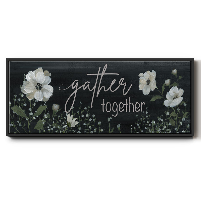 Gather Together- Framed Canvas