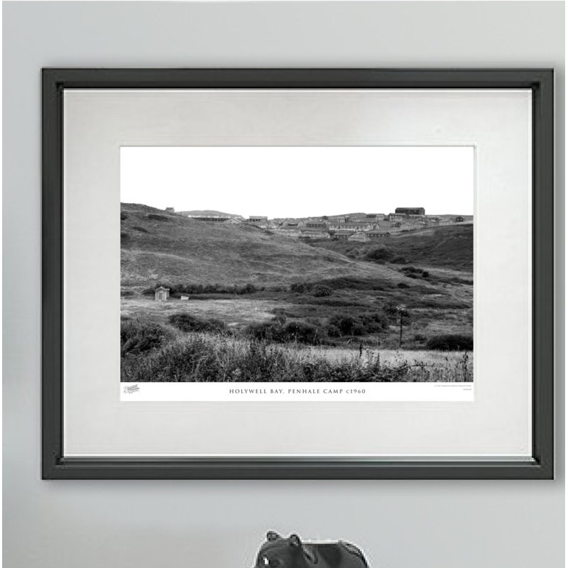 Holywell Bay, Penhale Camp C1960 - Single Picture Frame Print, 40cm H x 50cm W x 2.3cm D