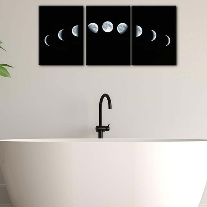 3 Piece Wrapped Canvas Wall Art