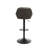 Winfield Swivel Upholstered Adjustable Height Counter Stool with Metal Frame-31916400