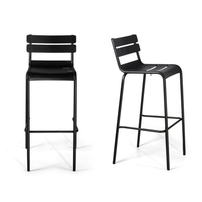 Outdoor 31.4 Bar Stool by Ebern Designs