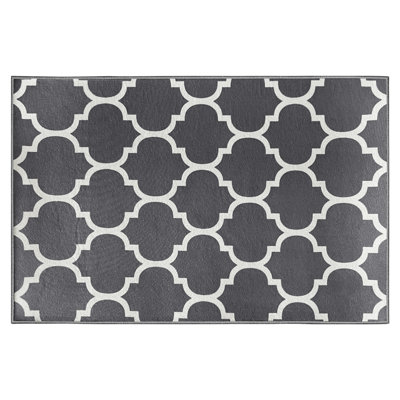 Oriental Machine Tufted Shag Area Rug