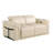  Doniece Top Grain Italian Leather Square Arm Reclining Sofa-1453353921-1422027799