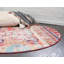 Tapis à motif géométrique rouge Sierra-40277289
