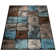 Worrell Chequered Flatweave Area Rug