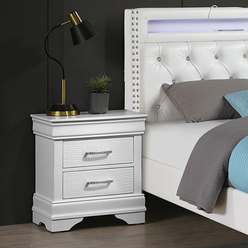 Modern Sleek Bedside Table