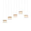 Cowbell 5 - Light Kitchen Island Geometric LED Pendant-1568310904-1568310901