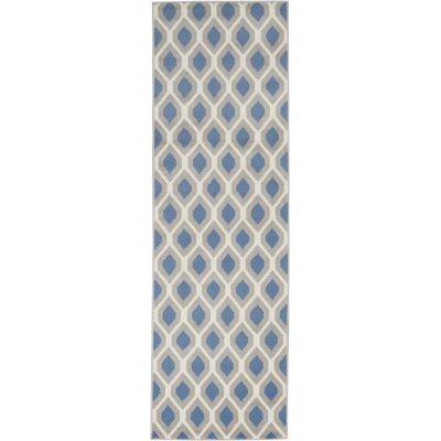 Tapis bleu Bo