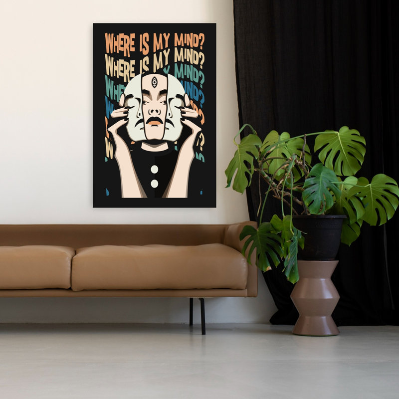 Art contemporain, art contemporain abstrait, H 48 po x l 32 po