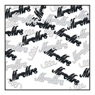 Mr et Mme Confetti - paquet de 6