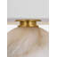 Hardwick 12" Cordless Accent Lamp in Alabaster and Natural Rift Oak with Linen Shade