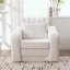 Canapé-lit pliable convertible - Chenille - Ivoire-1524593656