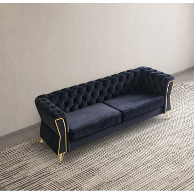 Glennice 87.4'' Velvet Sofa