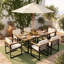 Patio Dining Set Table,-846315111