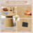 Wood Round Dining Table-412460330