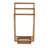 Brown Wood Sleek Modern Quilt Rack