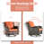 Orange-rouge est en rupture de stock